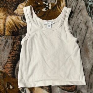 Sincerely Jules Cream Kids Tank Top